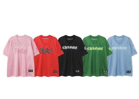 Chr0me Hearts Matty Boy Mesh Warm Up Long Sleeves Jersey U4W9FH1H