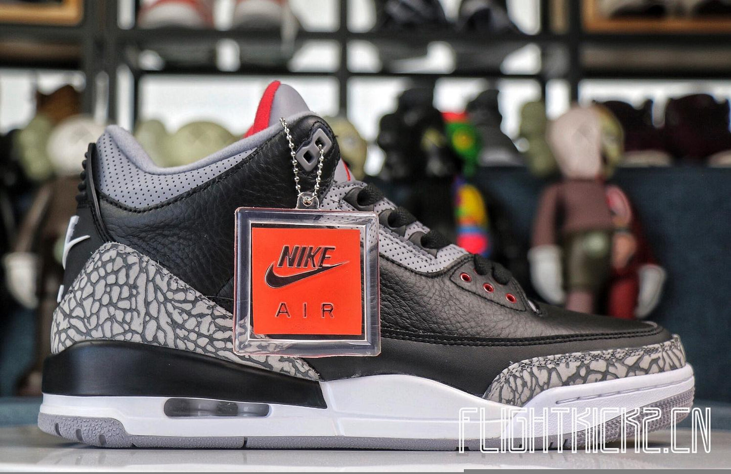Air Jordan 3 OG Black Cement 2018