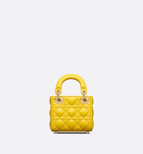 MICRO LADY DIOR BAG Yellow