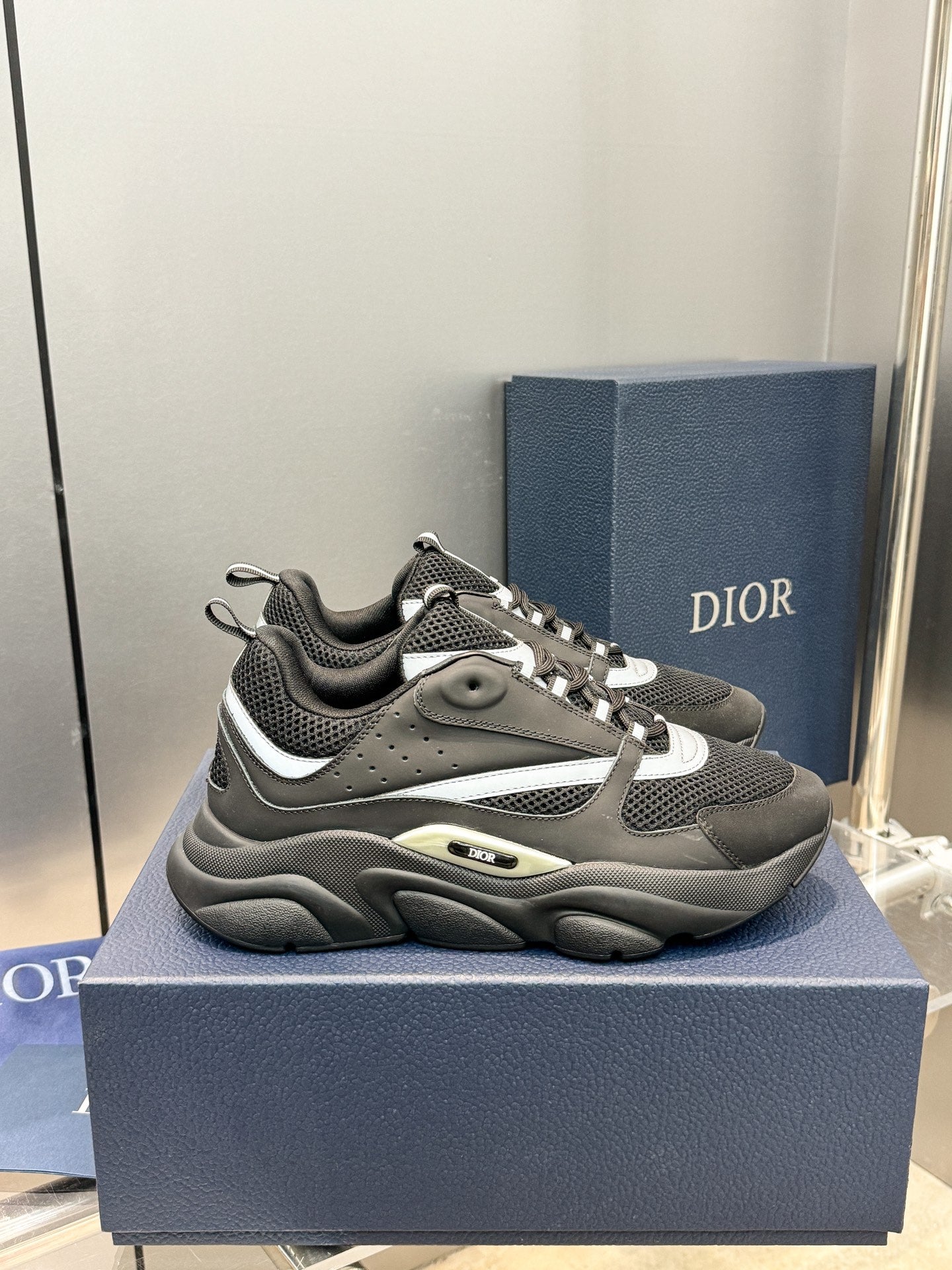 Dior B22 Scarpe da ginnastica traspiranti in rete della serie RARILXLD
