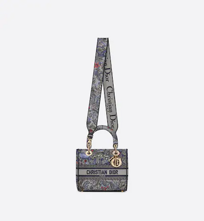 LADY D-LITE BAG Denim Dior