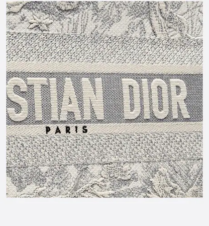 DIOR BOOK TOTE Gray Toile de (36 x 27.5 x 16.5 cm)