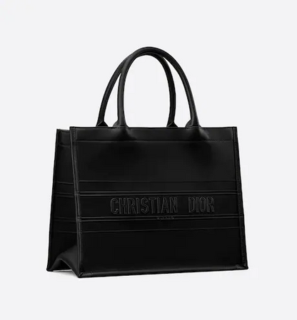 DIOR BOOK TOTE Black Calfskin (36 x 27.5 x 16.5 cm) AYOJ4OXI