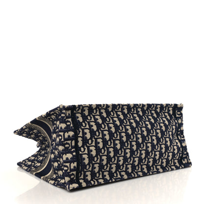 CHRISTIAN DIOR Book Tote Blue