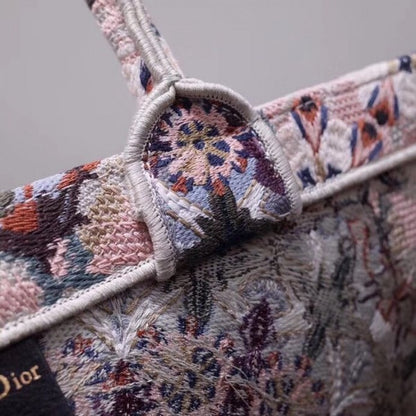 Dior Book Tote Bag In Pink