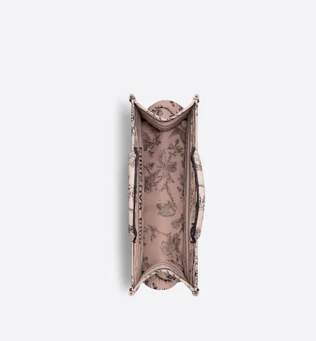 LARGE DIOR BOOK TOTE Powder Pink Dior (42 x 35 x 18.5 cm)
