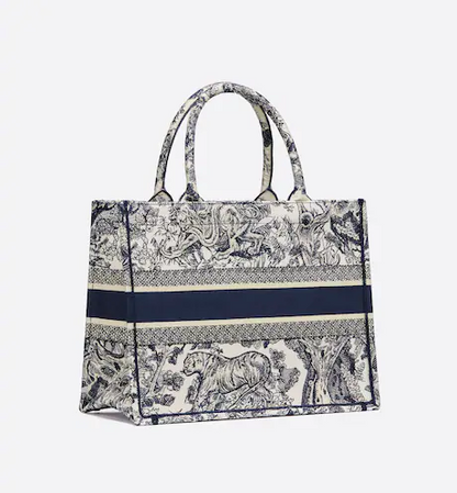 DIOR BOOK TOTE Blue Toile de (36 x 27.5 x 16.5 cm) YYFCQJ5G