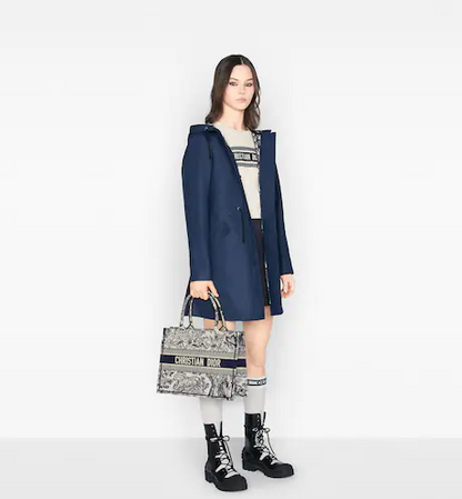 DIOR BOOK TOTE Blue Toile de (36 x 27.5 x 16.5 cm) YYFCQJ5G