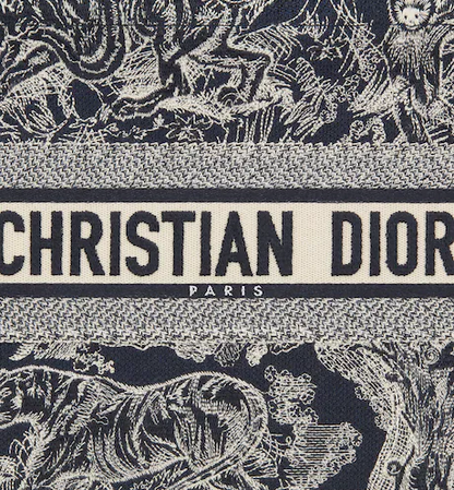 DIOR BOOK TOTE Blue Toile de (36 x 27.5 x 16.5 cm) W2DWMJTT