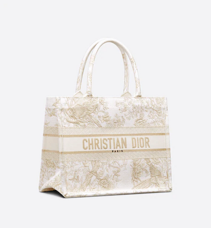 DIOR BOOK TOTE with (36 x 27.5 x 16.5 cm)