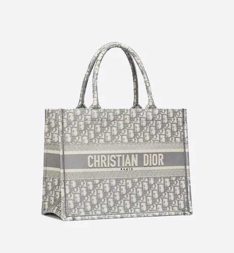 DIOR BOOK TOTE Gray Dior (36 x 27.5 x 16.5 cm)