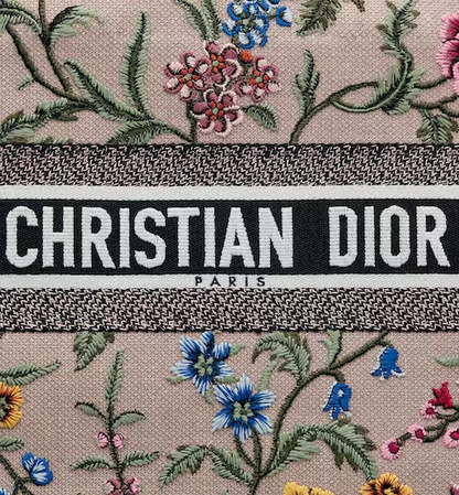 DIOR BOOK TOTE Pink Dior (36 x 27.5 x 16.5 cm)