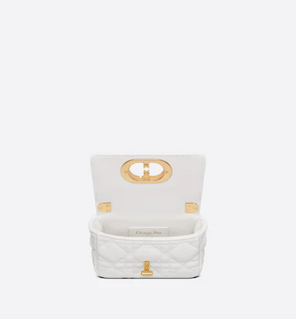 MICRO DIOR CARO BAG Latte