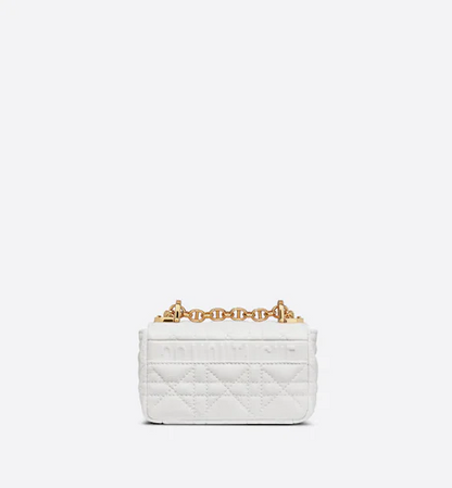 MICRO DIOR CARO BAG Latte