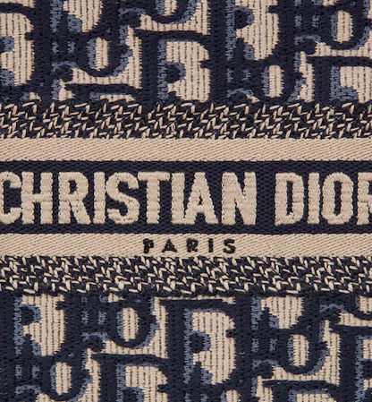 MINI DIOR BOOK TOTE PHONE BAG Blue Dior (13 x 18 x 5 cm)