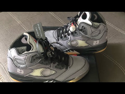 Off White x Air Jordan 5 Retro SP Muslin (LN5 A1 Batch)