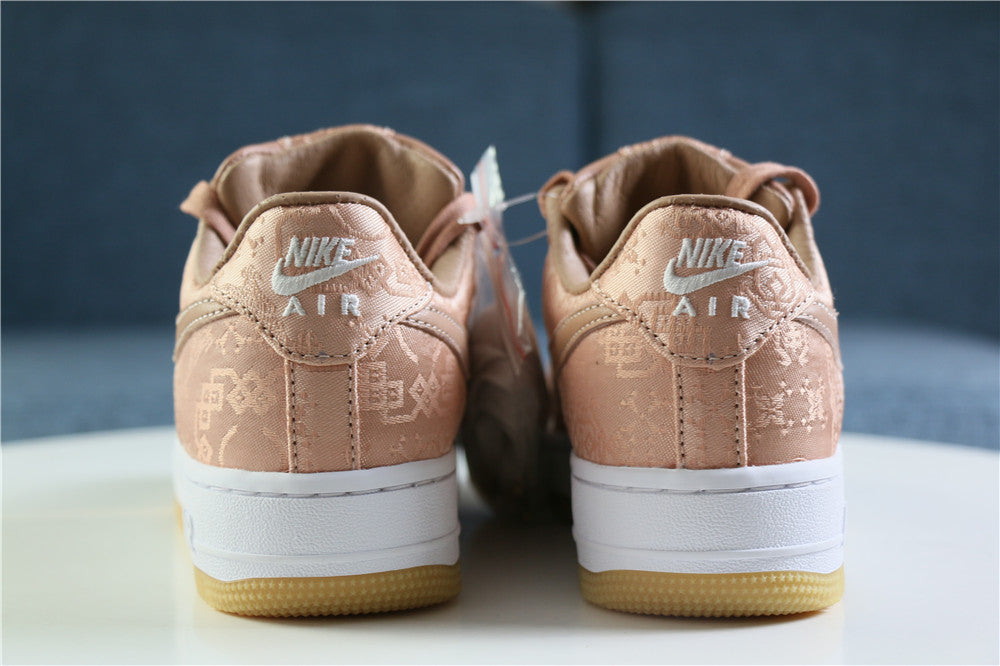 CLOT x Nike Air Force 1 Low Rose Gold