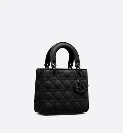 SMALL LADY DIOR MY BAG Black Calfskin