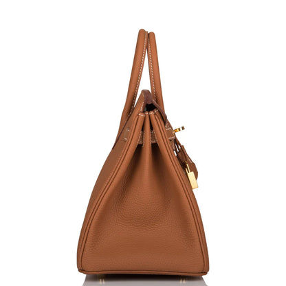 Hermès Birkin 25 Gold Togo Gold Hardware