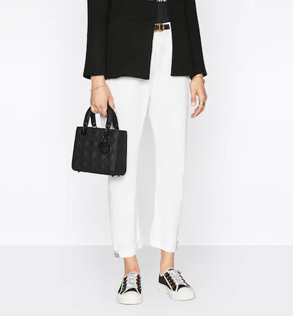 SMALL LADY DIOR MY BAG Black Calfskin