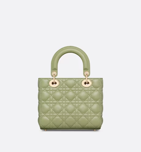 SMALL LADY DIOR MY BAG Ethereal Green