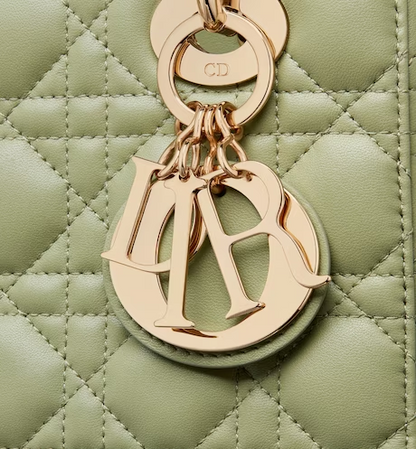 SMALL LADY DIOR MY BAG Ethereal Green
