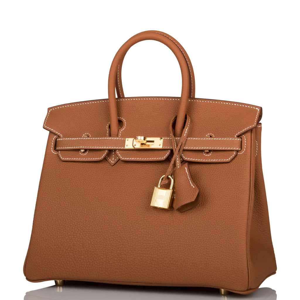 Hermès Birkin 25 Gold Togo Gold Hardware