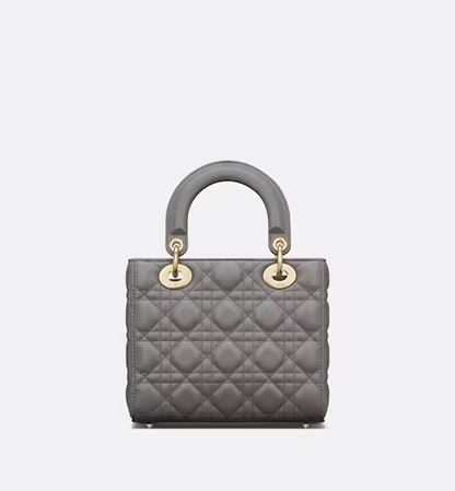 SMALL LADY DIOR MY BAG Steel Gray