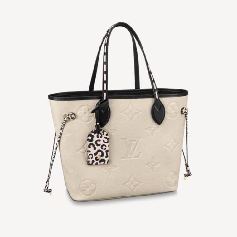 LOUIS VUITTON Neverfull MM long wallet 2-piece set deals Ref: M58525 + M80481