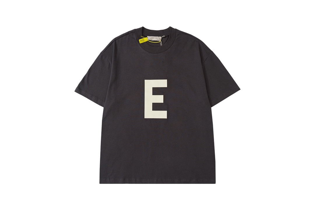 FEAR OF GOD ESSENTIALS BIG E three-dimensional printing short T-shirt