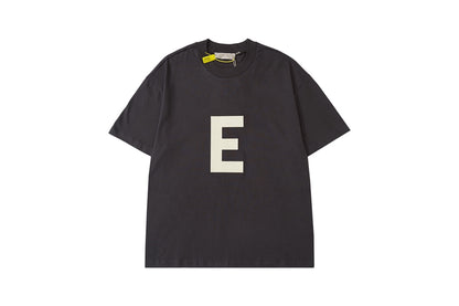 FEAR OF GOD ESSENTIALS BIG E three-dimensional printing short T-shirt