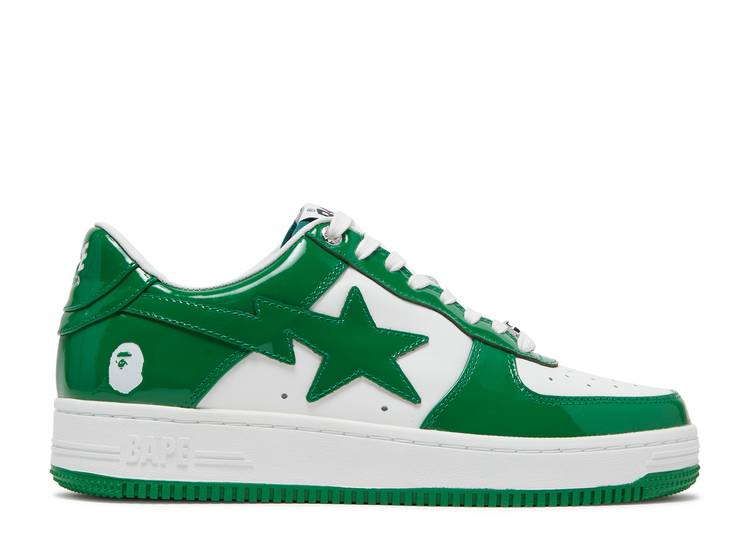 OFF-WHITE A Bathing Ape Bape Sta Low Green