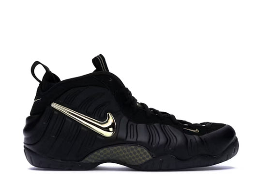 Nike Foamposite Pro Black Metallic Gold