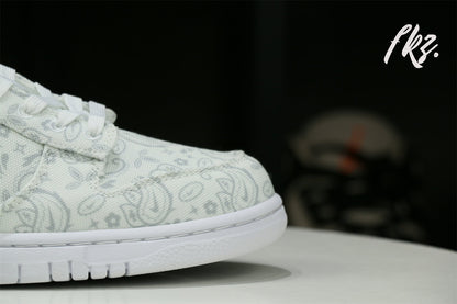 Nike Dunk Low White Paisley