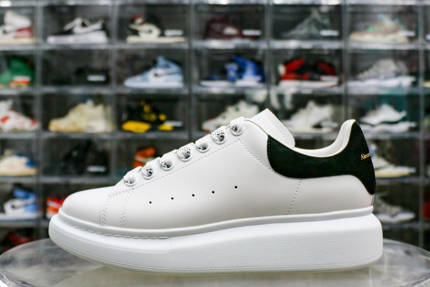 Alexander McQueen Oversized Sneaker White Black