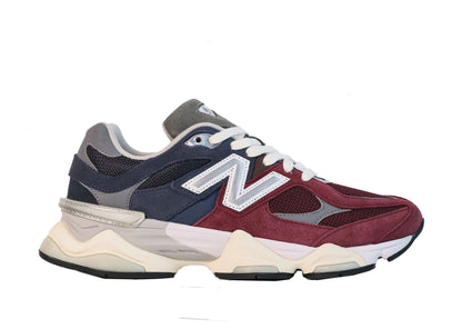 New Balance 9060 Wine Red Navy Grey