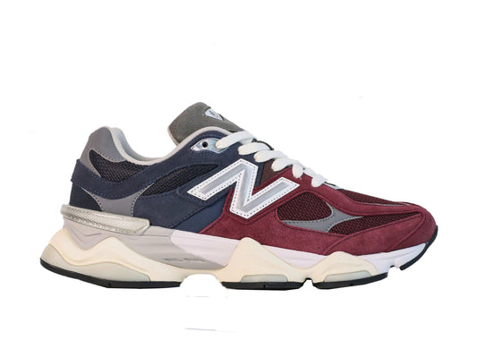 New Balance 9060 Wine Red Navy Grey