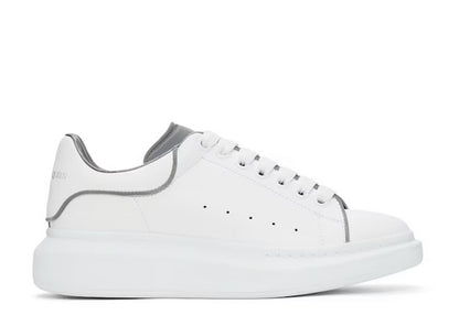 Alexander McQueen Oversized Sneaker White Gray 3M