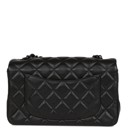 Mini Flap Bag SO Black Black Hardware for MR