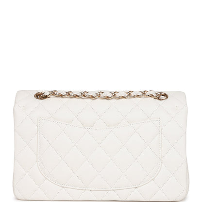 Small Double Flap White Light Hardware