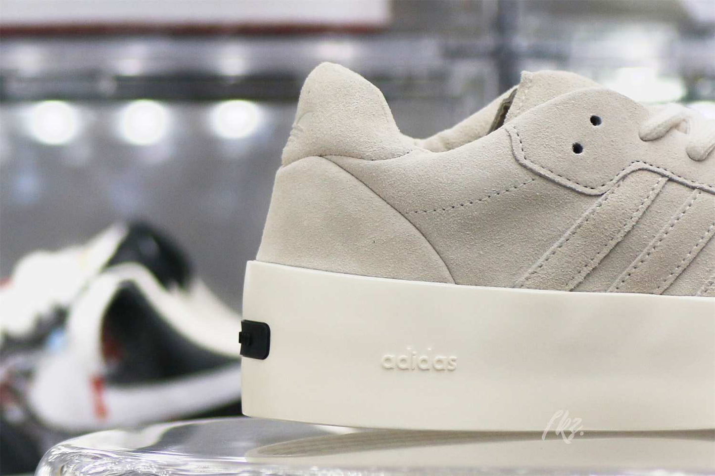 Fear of God x adidas Rivalry Low 86 Light Bone