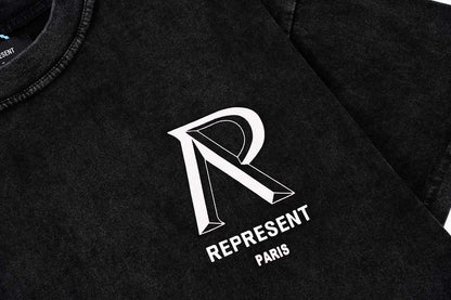 REPRESENT London limited color logo print short T-shirt