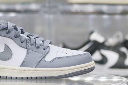 Air Jordan 1 Low White Wolf Grey 2021