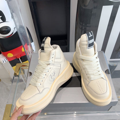 R!ck Ow3ns x Converse TURBOWPN White