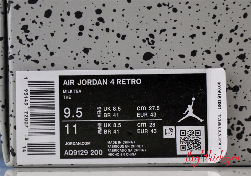 Air Jordan IV 4 Retro Mushroom 2019