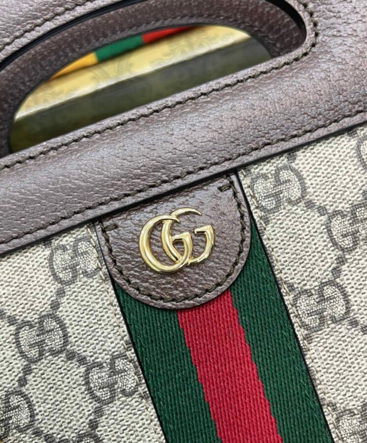 Small Tote With Web Dark Blue