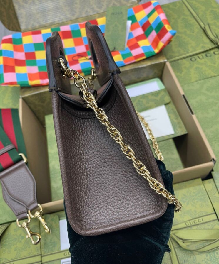 Small Tote With Web Dark Blue