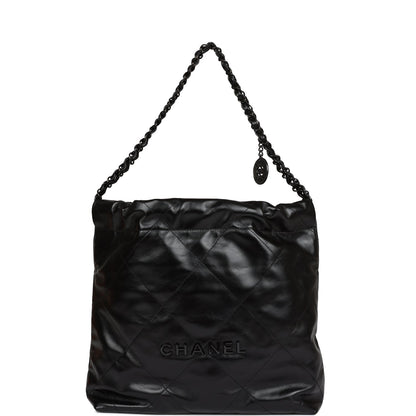 Small Bag Black Black Hardware