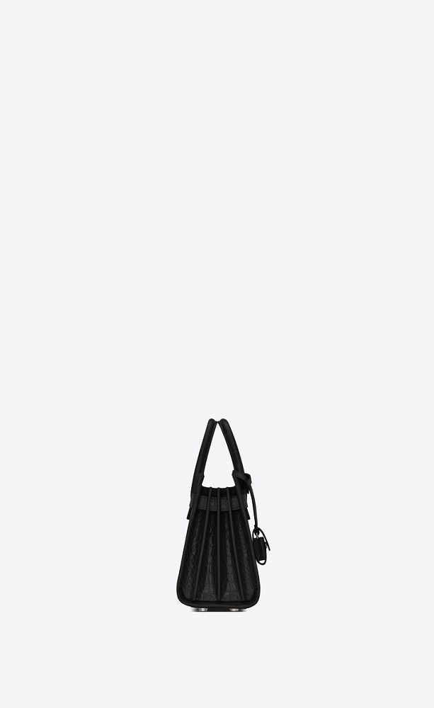 Sac De Jour Nano In Crocodile Shi