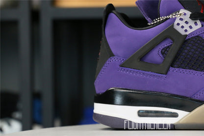 Jordan 4 Retro Travis Scott Purple